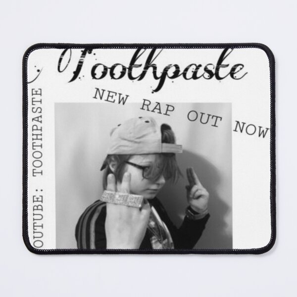 Item preview, "Toothpaste" RapperYoutuber Merch  designed and sold by BreanneBeahan.