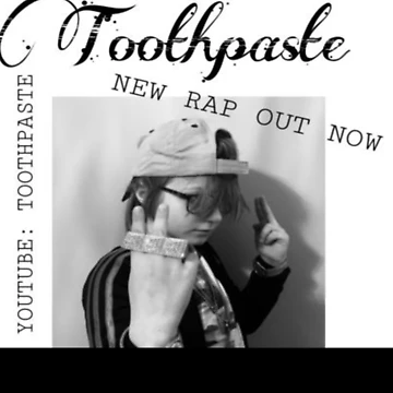 Artwork thumbnail, "Toothpaste" RapperYoutuber Merch by BreanneBeahan