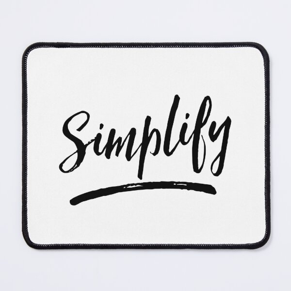 Item preview, Simplify designed and sold by ZoollGraphics.