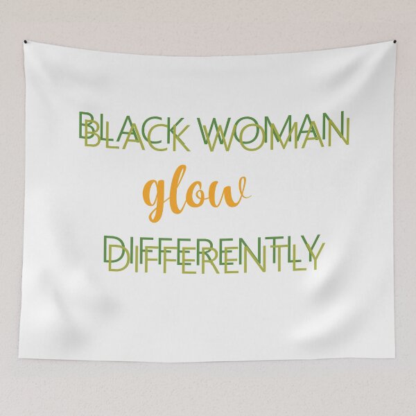 Item preview, black women glow differently designed and sold by Marouane TM.