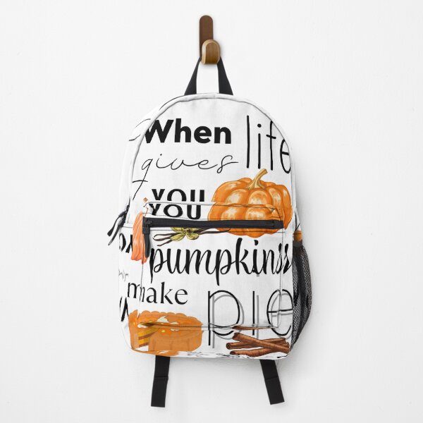 Item preview, Cool Motivational Thanksgiving Quote: «When life gives you pumpkins, make pie.» designed and sold by fowons.