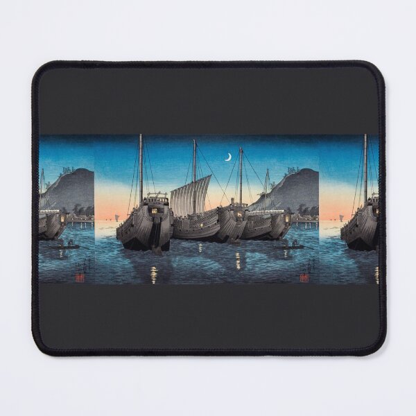 Item preview, Junks in Inatori Bay, Izu (1926) print in high designed and sold by HugoaNorth.