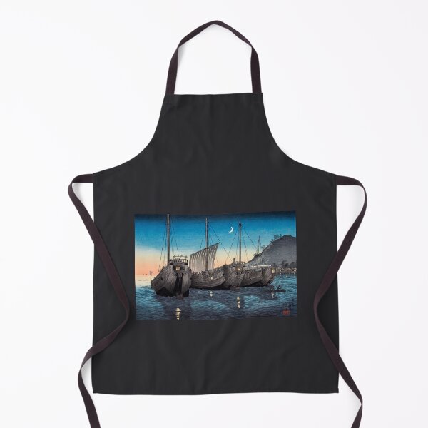 Item preview, Junks in Inatori Bay, Izu (1926) print in high designed and sold by HugoaNorth.