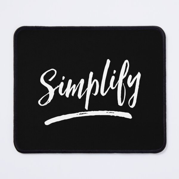 Item preview, Simplify designed and sold by ZoollGraphics.