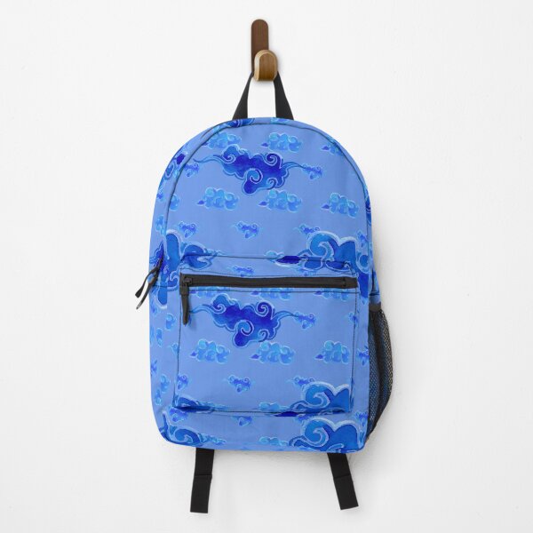 Item preview, oriental clouds pattern, light blue background designed and sold by AnnaBaldon.