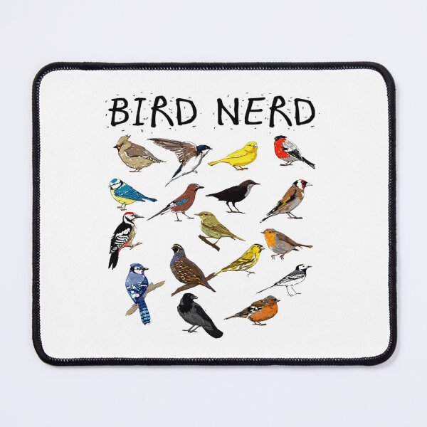 Item preview, &x27;Bird Nerd Different Kinds of Bird&x27; Cute Bird Gift designed and sold by BreanneBeahan.