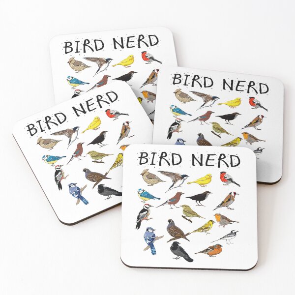 Item preview, &x27;Bird Nerd Different Kinds of Bird&x27; Cute Bird Gift designed and sold by BreanneBeahan.