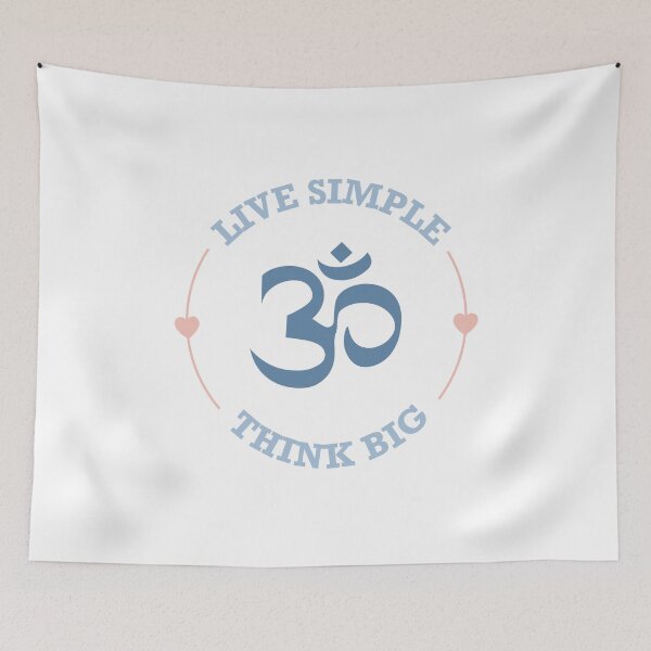Item preview, Live Simple Think Big designed and sold by artado.