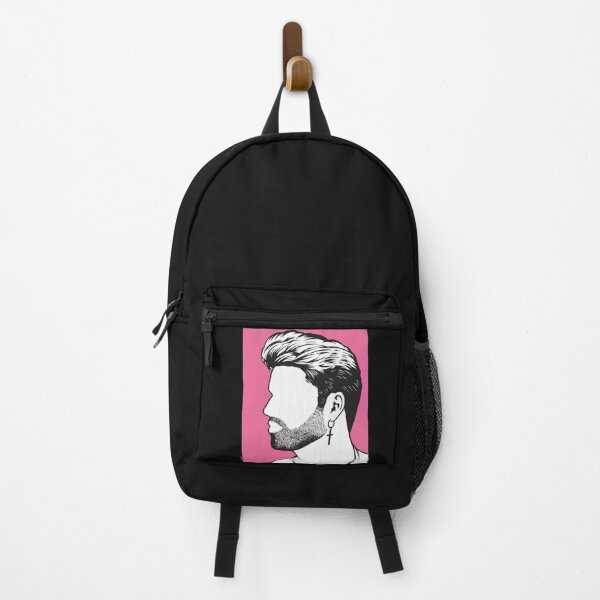 Item preview, Pink background George michael image black gift designed and sold by shirtquarter.