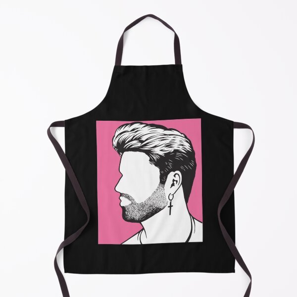 Item preview, Pink background George michael image black gift designed and sold by shirtquarter.
