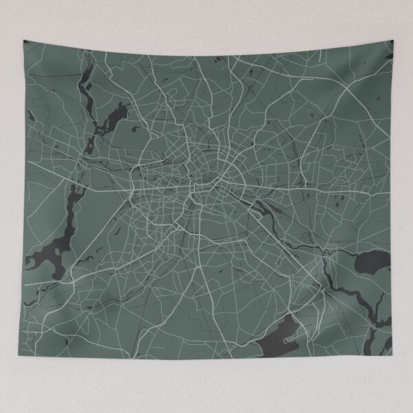 Item preview, Berlin Germany Map designed and sold by mertcanglz.