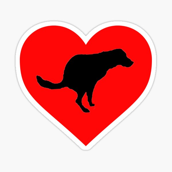 Sticker Hundehaufen Redbubble