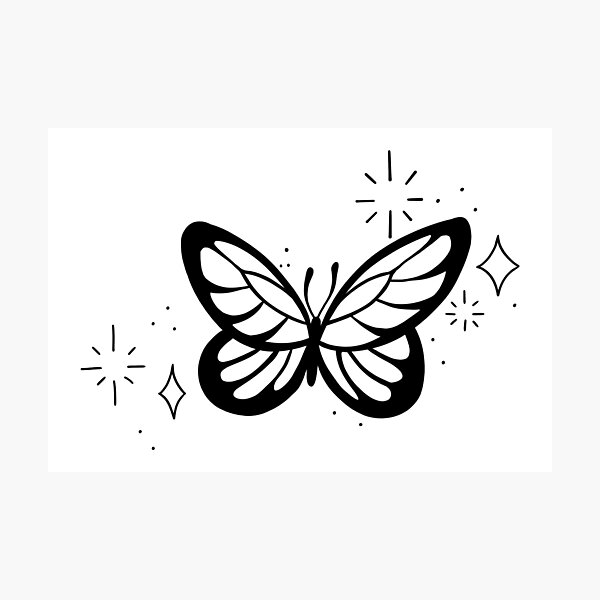 Top Butterfly Tattoo Stencil Stock Vectors Illustrations  Clip Art   iStock