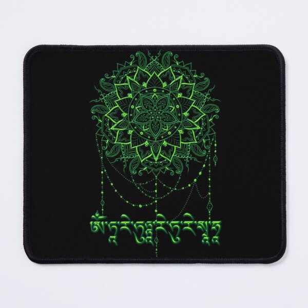 Item preview, Mantra of the Green Tara with Mandala designed and sold by LuciaS.