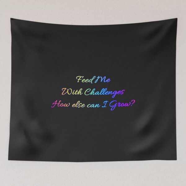 Item preview, Feed Me With Challenges designed and sold by KATKattalestv.