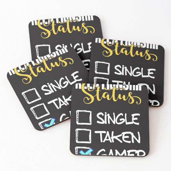Item preview, relationship status gamer designed and sold by axelpua.