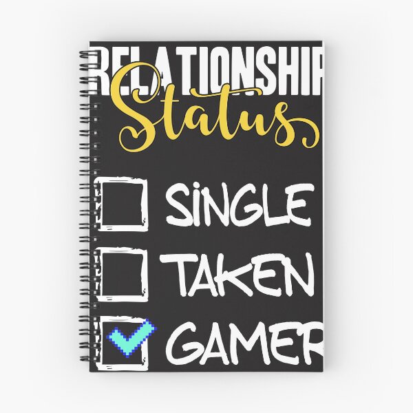 Item preview, relationship status gamer designed and sold by axelpua.