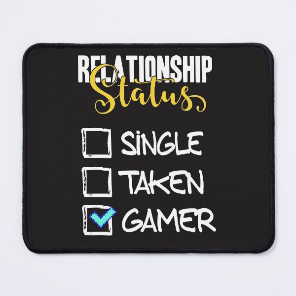 Item preview, relationship status gamer designed and sold by axelpua.