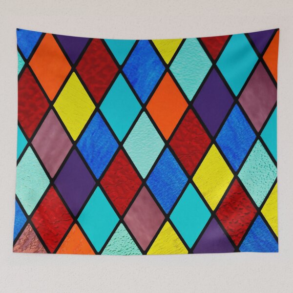 Item preview, Stained Glass window designed and sold by Abstractdiva.