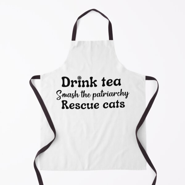 Item preview, Drink Tea Smash The Patriarchy Rescue Cats designed and sold by dr-tars.