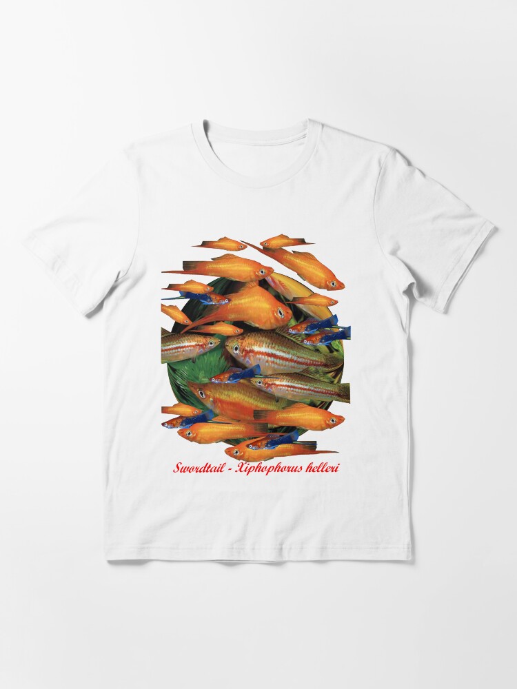 Thumbnail 3 of 7, Essential T-Shirt, Swordtail - Xiphophorus helleri designed and sold by windana1.