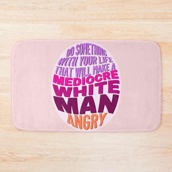 Item preview, Feminism sticker do something oth your life to make mediocre white men angry designed and sold by lucomini.