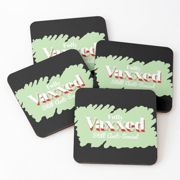 Item preview, Fully Vaxxed Still Anti-Social Funny 2021 designed and sold by freeman1314.