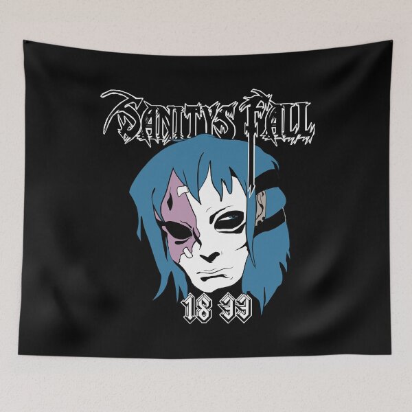 Item preview, Sanitys fall face horror designed and sold by VickSharon.
