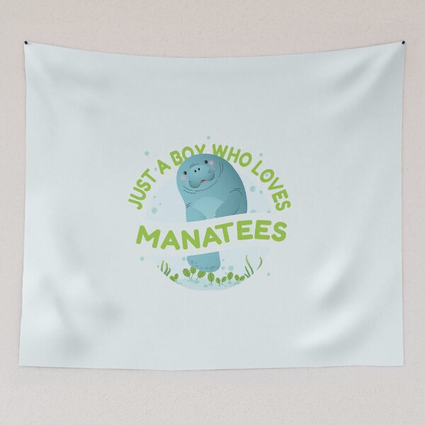 Item preview, Just a boy who loves Manatees designed and sold by Datblastedboy.