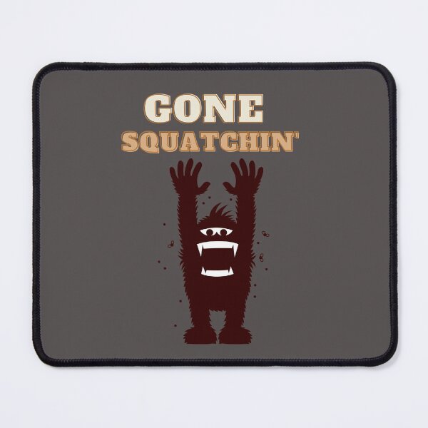 Item preview, Gone Squatchin' bigfoot shirt designed and sold by Cheeky Popp.