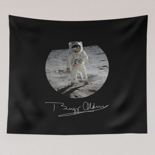 Item preview, Buzz Aldrin Autograph designed and sold by trendistudio.