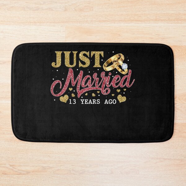 Item preview, 13 Years Wedding Anniversary For Him or For Her Cotton  designed and sold by EuphemiaShop.