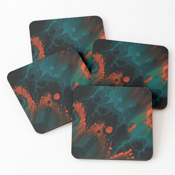 Item preview, Teal Green and Orange designed and sold by Thsid.