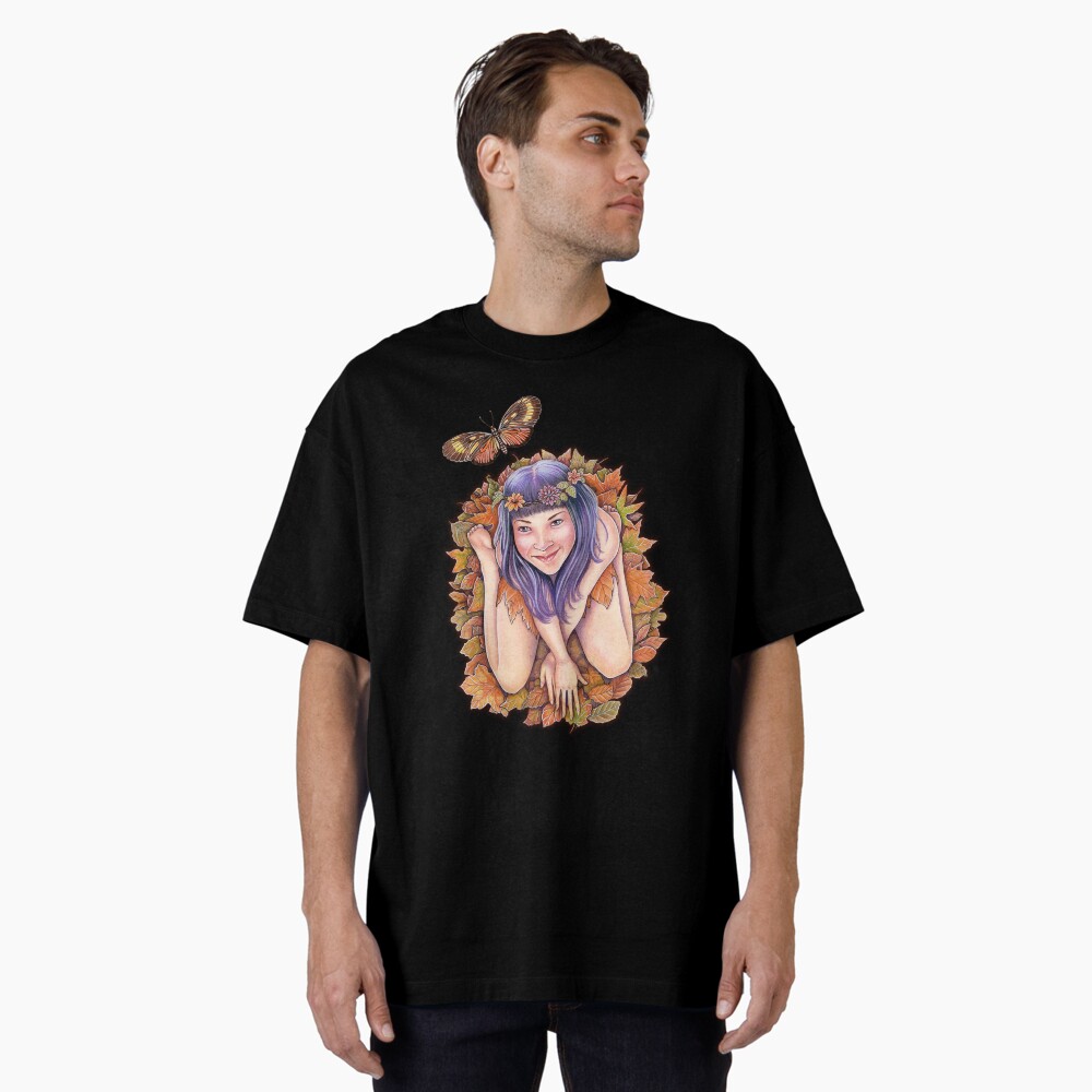 Vista previa del artículo con la obra «Camiseta oversize», diseñado y vendido por martasarmiento.