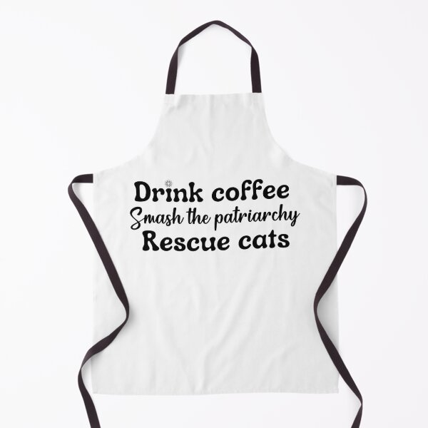 Item preview, Drink coffee Smash The Patriarchy Rescue Cats designed and sold by dr-tars.