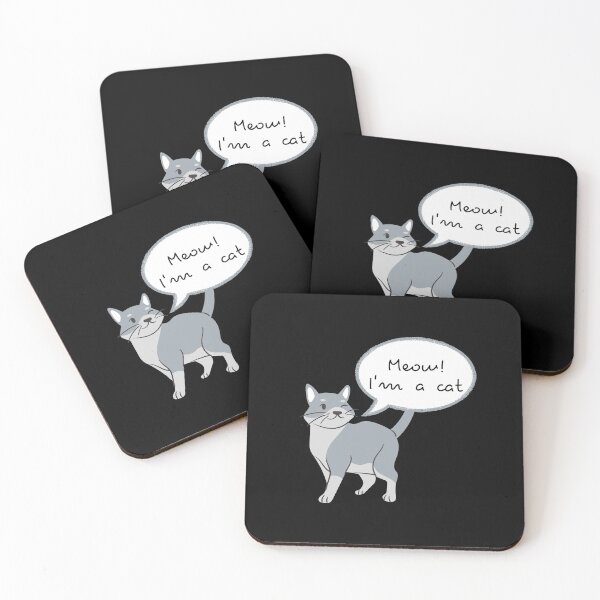 Item preview, Meow I'm a Cat designed and sold by Kokumber Creations.