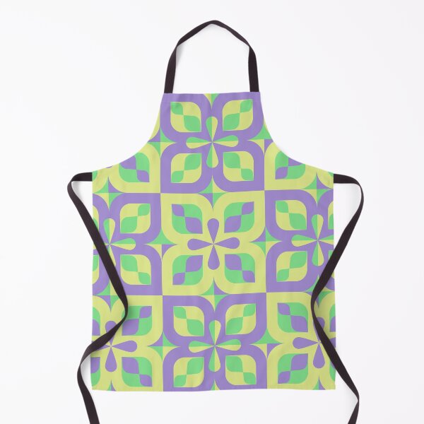 Item preview, abstract pattern of geometric leaves designed and sold by Artyerke.