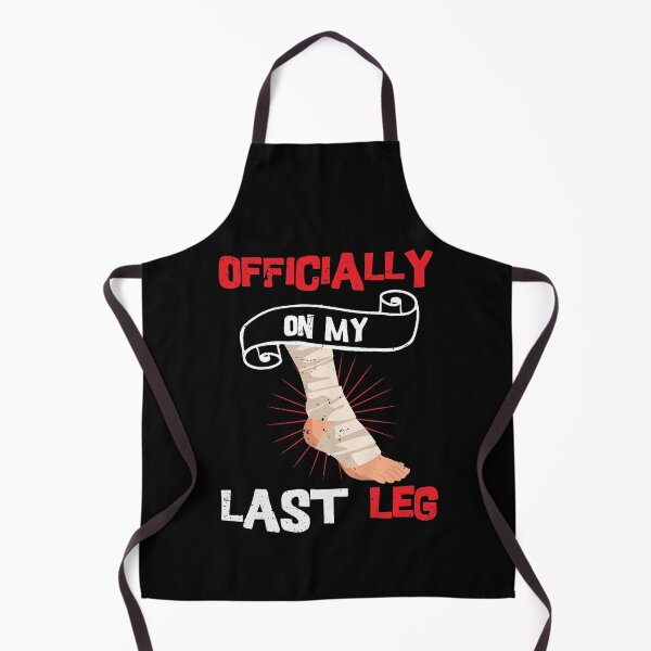 Item preview, Officially On My Last Leg / funny recovery gift, leg amputation designed and sold by anodyle.
