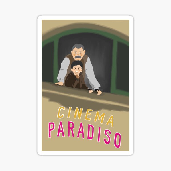 [movie] CInema Paradiso, 1988 Sticker