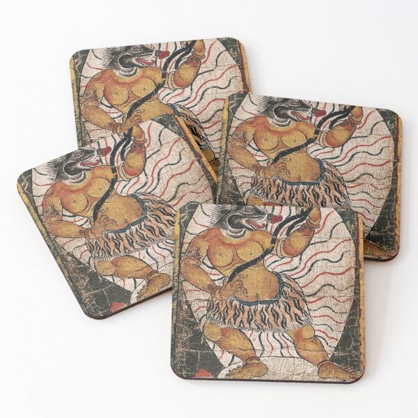 Artikelvorschau, Indian demon vintage art entworfen und verkauft von Vintage Designs +.