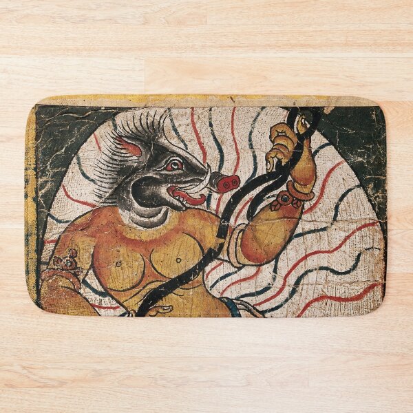 Item preview, Indian demon vintage art designed and sold by Vintage Designs +.