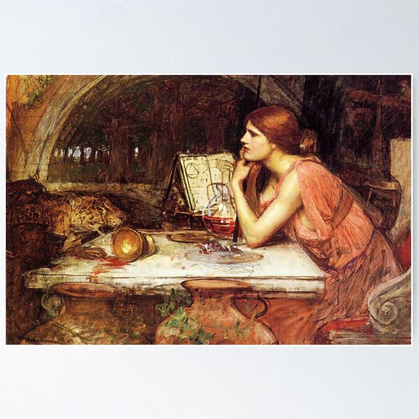 Item preview, John William Waterhouse - Sketch of Circe,1911-1914 designed and sold by Vivanne-art.