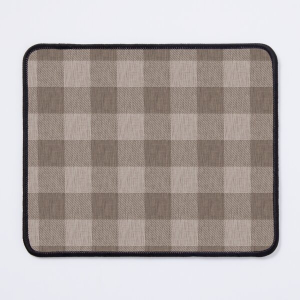 Item preview, Brown and Tan Textured Buffalo Plaid designed and sold by SugarPineDesign.