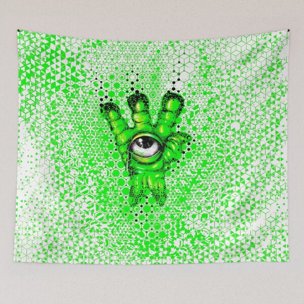 Item preview, They Are Here Grid designed and sold by fakeface.