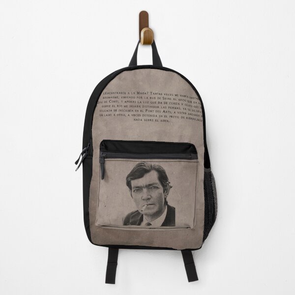 Vista previa del artículo con la obra «Julio Cortázar», diseñado y vendido por CJVisions.