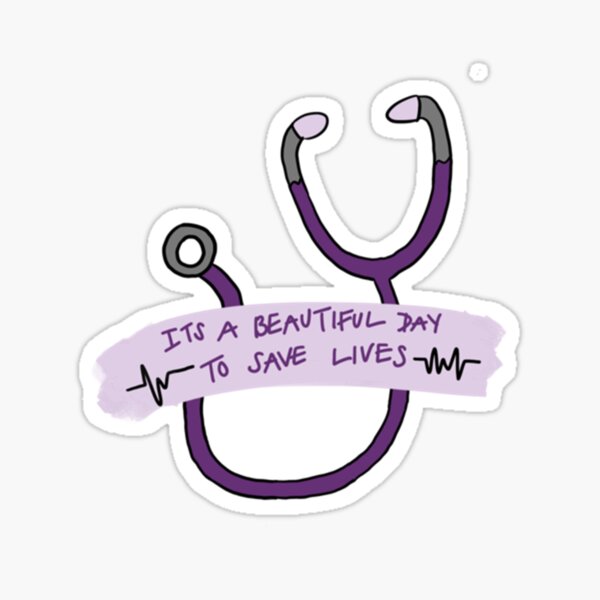 Grey's Anatomy Sticker Classique Sticker