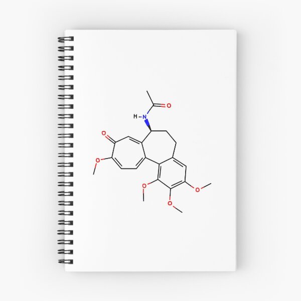 Item preview, Colchicine Chemical Structure designed and sold by Plant-Man.