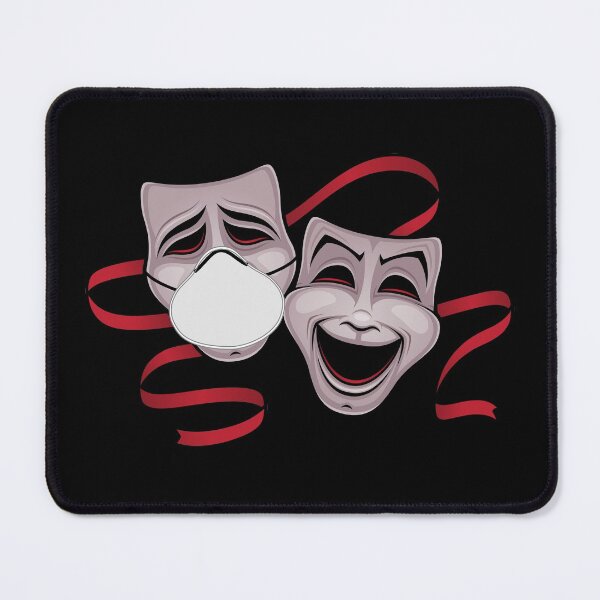 Item preview, Theater Masks designed and sold by Epitome Girl.