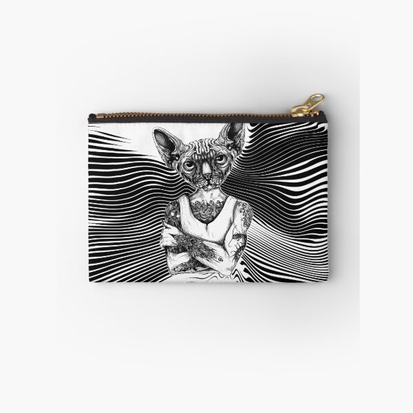 Item preview, Tattoed Sphynx BW designed and sold by fakeface.