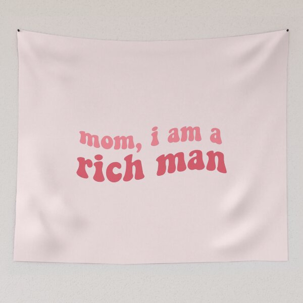 Item preview, mom i am a rich man cher quote feminist feminism girl power pink taylor swift (women empowerment) feminist quote saying typography designed and sold by emcazalet.